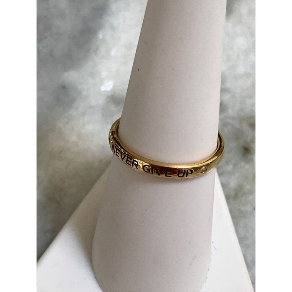.925 Sterling Silver Gold Overlay 7” with Engraving #inspire
